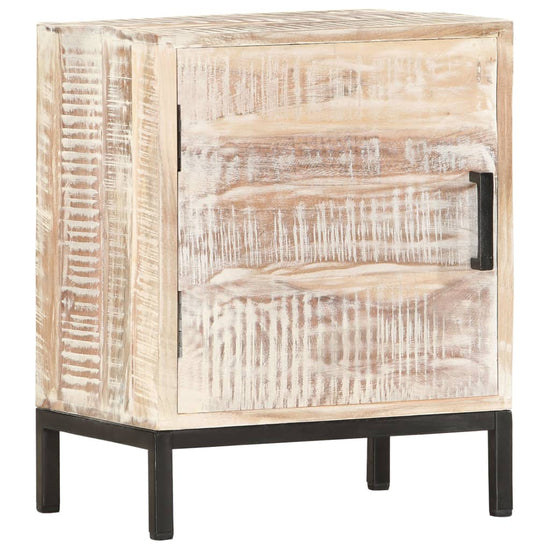 Nachtkastje 40x30x50 cm massief acaciahout MeubelReus