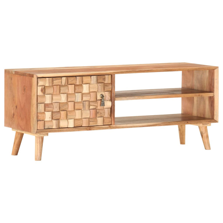 Tv-meubel 100x35x40 cm massief acaciahout MeubelReus