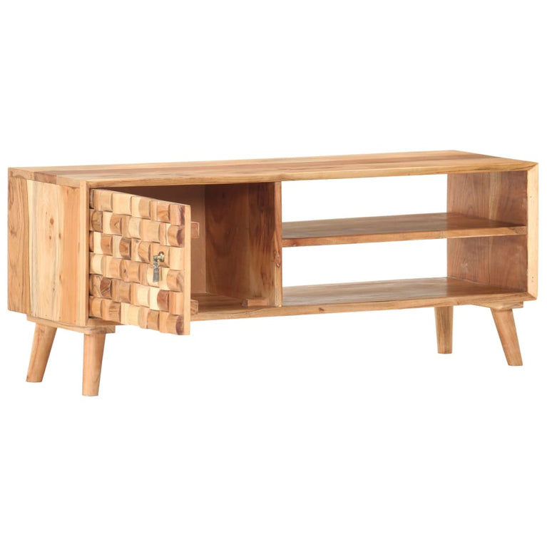 Tv-meubel 100x35x40 cm massief acaciahout MeubelReus