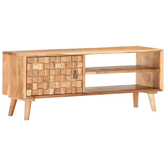 Tv-meubel 100x35x40 cm massief acaciahout MeubelReus