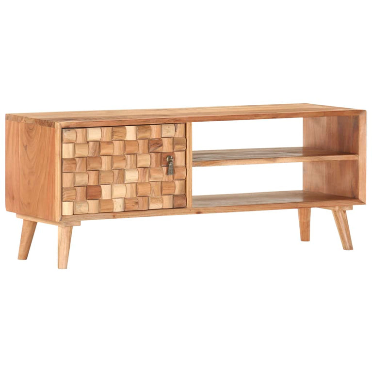 Tv-meubel 100x35x40 cm massief acaciahout MeubelReus