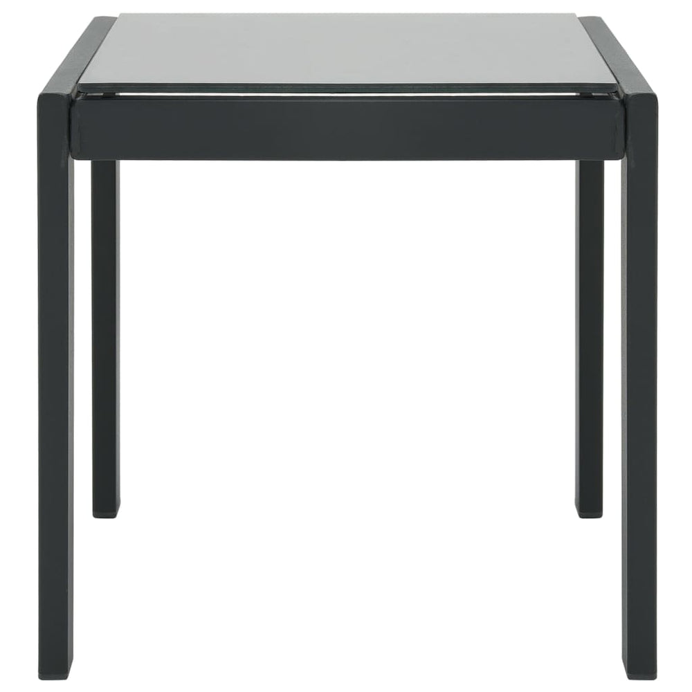 Ligbedden 2 st met tafel textileen en staal MeubelReus