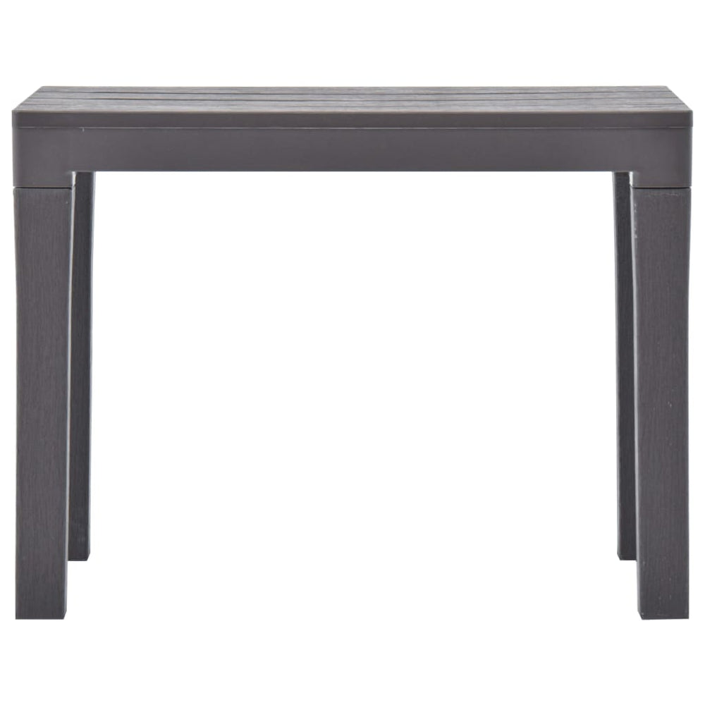 Tuinbanken 2 st kunststof mokka MeubelReus