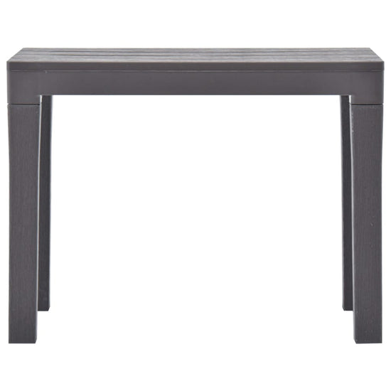 Tuinbanken 2 st kunststof mokka MeubelReus