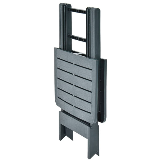 Tuintafel inklapbaar 79x72x70 cm kunststof groen MeubelReus