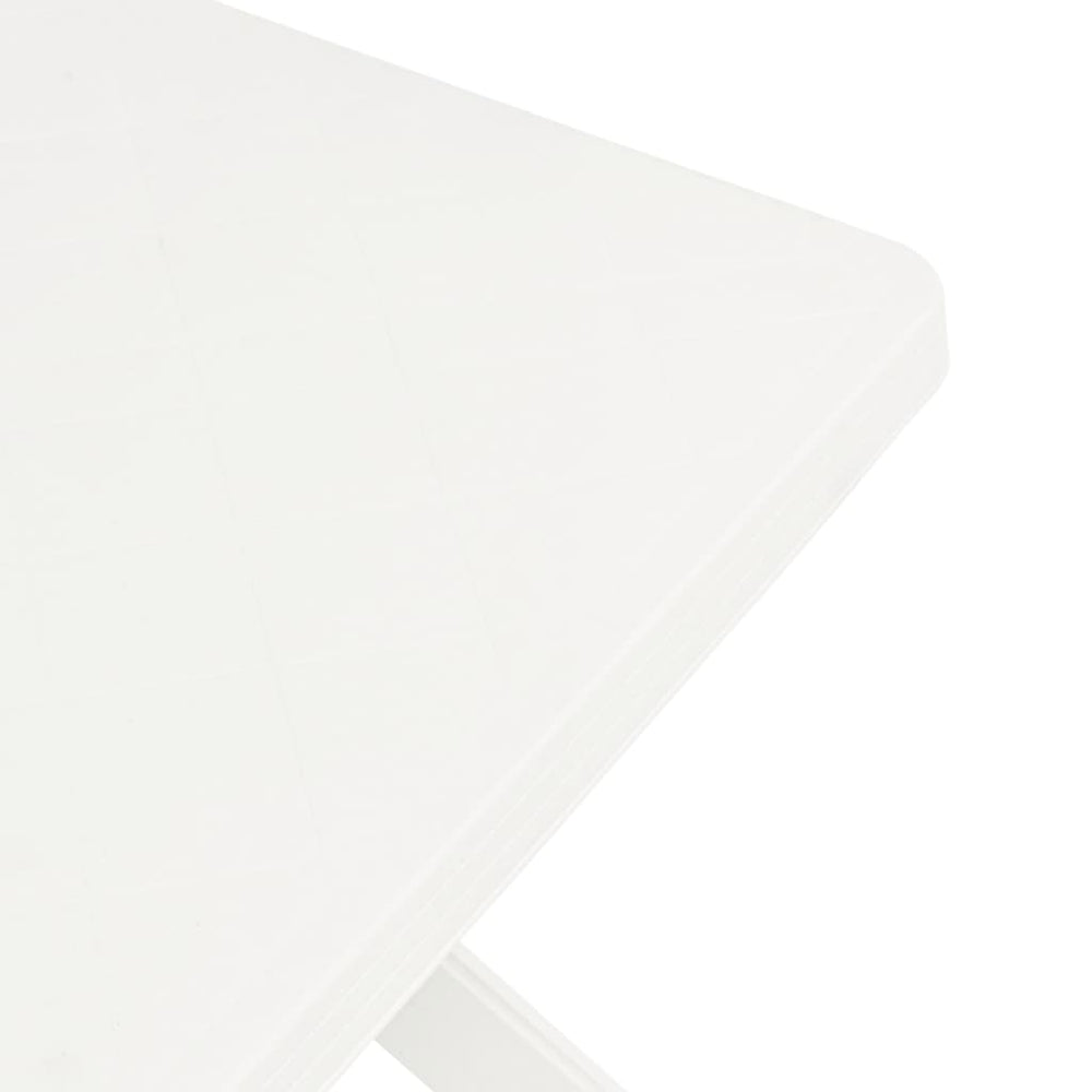 Bistrotafel 70x70x72 cm kunststof wit MeubelReus
