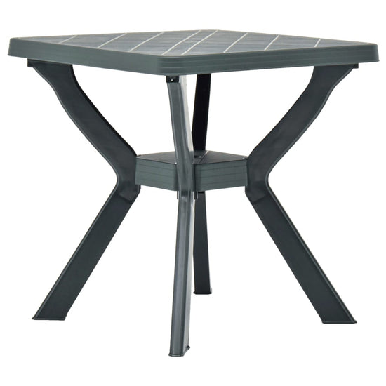 Bistrotafel 70x70x72 cm kunststof groen MeubelReus
