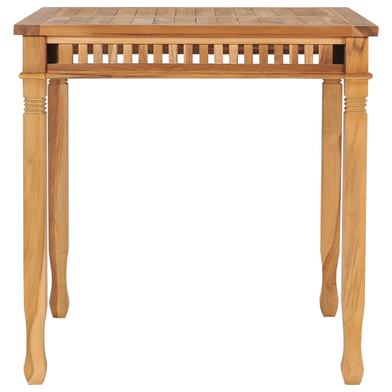 Tuintafel 80x80x80 cm massief teakhout MeubelReus