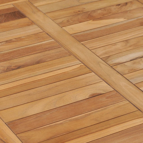 Tuintafel 80x80x80 cm massief teakhout MeubelReus