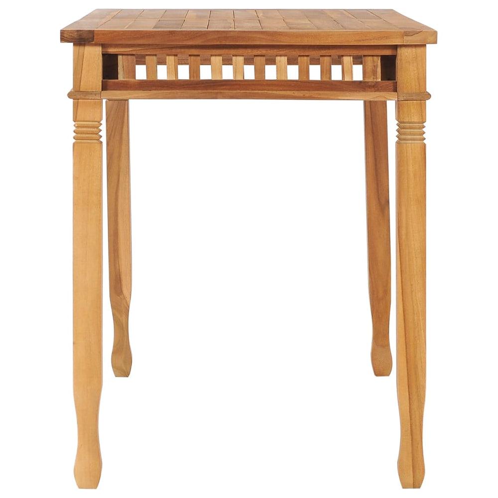 Tuintafel 120x65x80 cm massief teakhout MeubelReus