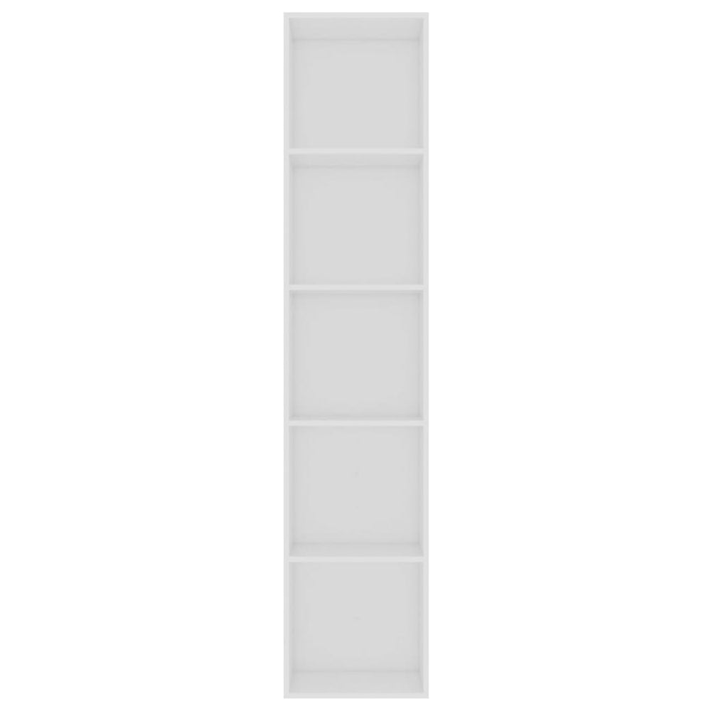 Boekenkast 40x30x189 cm spaanplaat wit MeubelReus