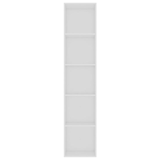 Boekenkast 40x30x189 cm spaanplaat wit MeubelReus