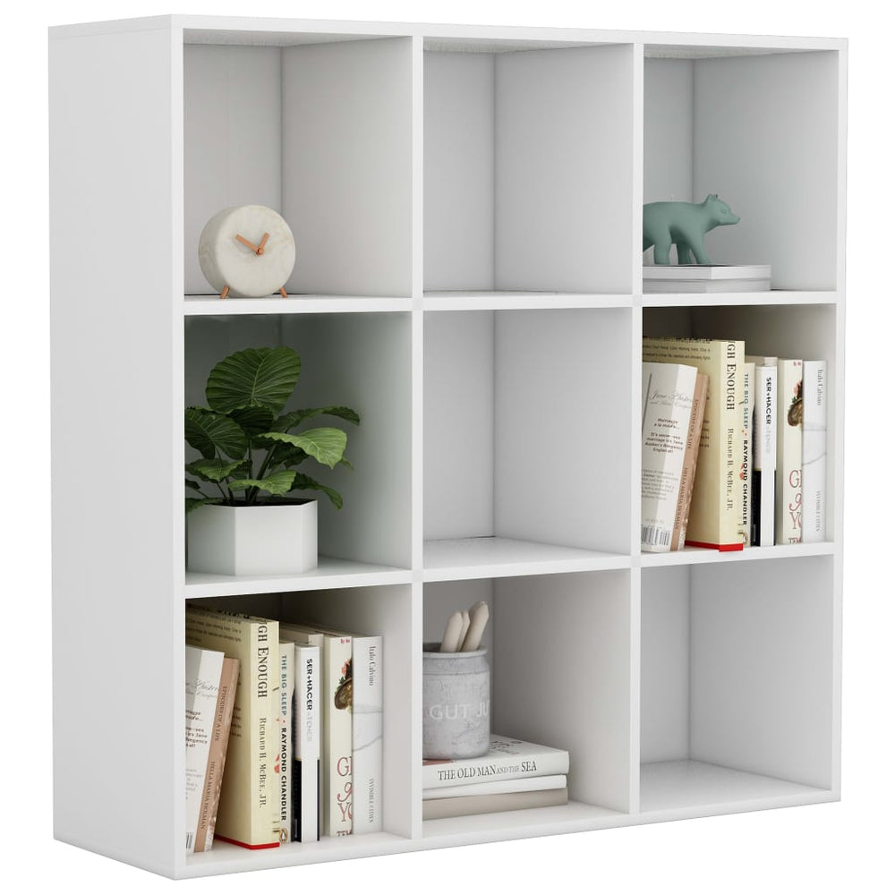 Boekenkast 98x30x98 cm spaanplaat wit MeubelReus