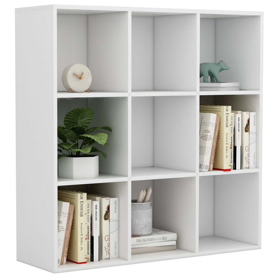 Boekenkast 98x30x98 cm spaanplaat wit MeubelReus