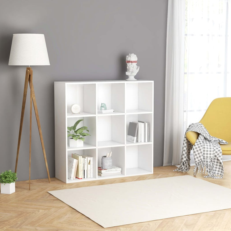 Boekenkast 98x30x98 cm spaanplaat wit MeubelReus