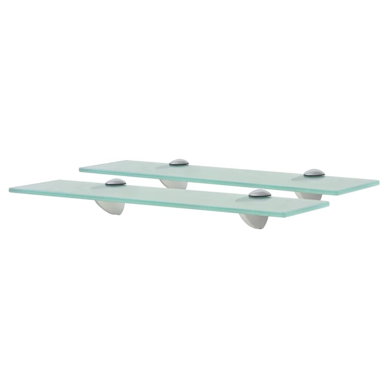 Schappen zwevend 2 st 40x10 cm 8 mm glas MeubelReus
