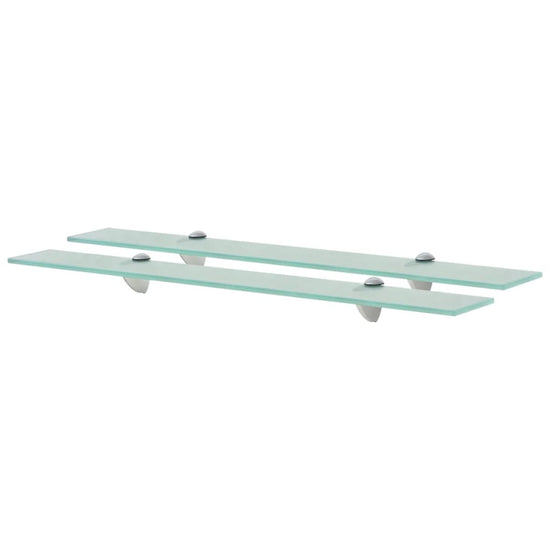 Schappen zwevend 2 st 70x10 cm 8 mm glas MeubelReus