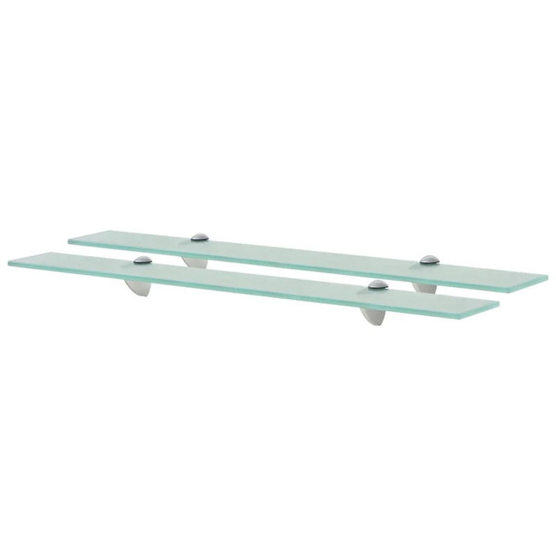 Schappen zwevend 2 st 70x10 cm 8 mm glas MeubelReus