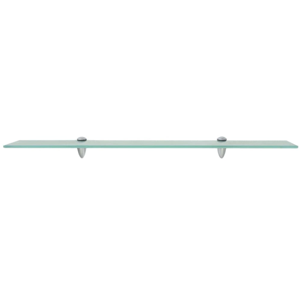 Schappen zwevend 2 st 80x10 cm 8 mm glas MeubelReus