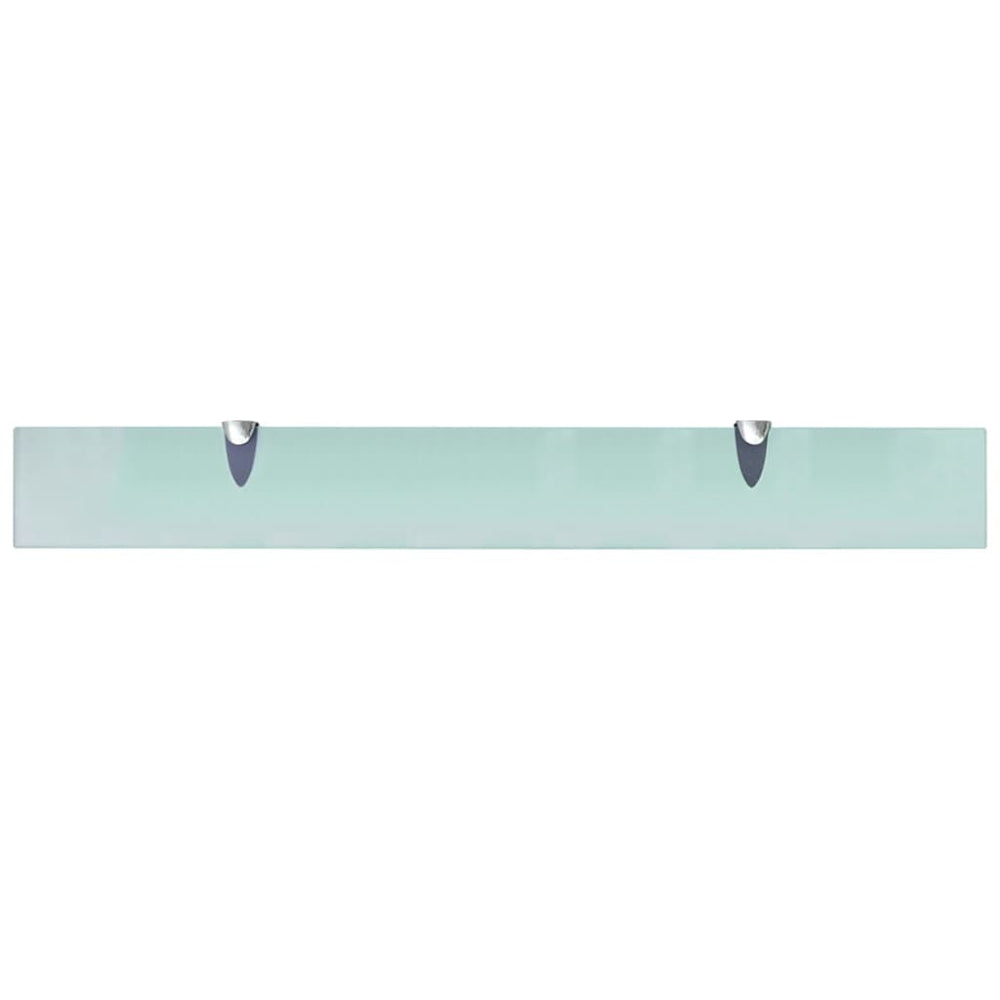 Schappen zwevend 2 st 80x10 cm 8 mm glas MeubelReus
