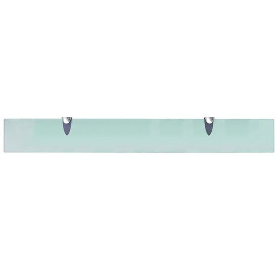 Schappen zwevend 2 st 80x10 cm 8 mm glas MeubelReus