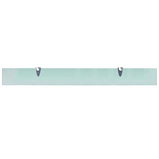 Schappen zwevend 2 st 90x10 cm 8 mm glas MeubelReus