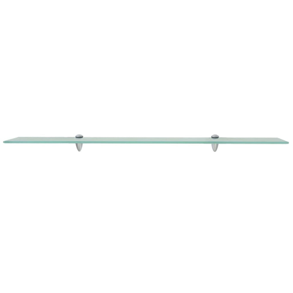 Schappen zwevend 2 st 100x10 cm 8 mm glas MeubelReus