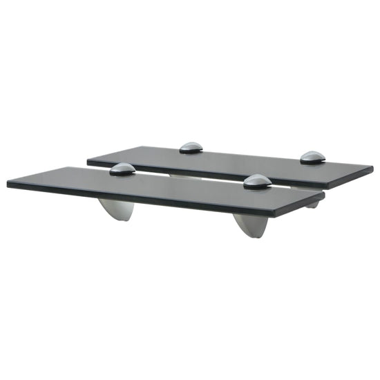 Schappen zwevend 2 st 30x10 cm 8 mm glas MeubelReus