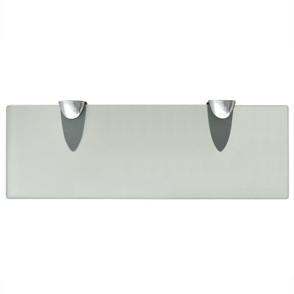 Schappen zwevend 2 st 30x10 cm 8 mm glas MeubelReus