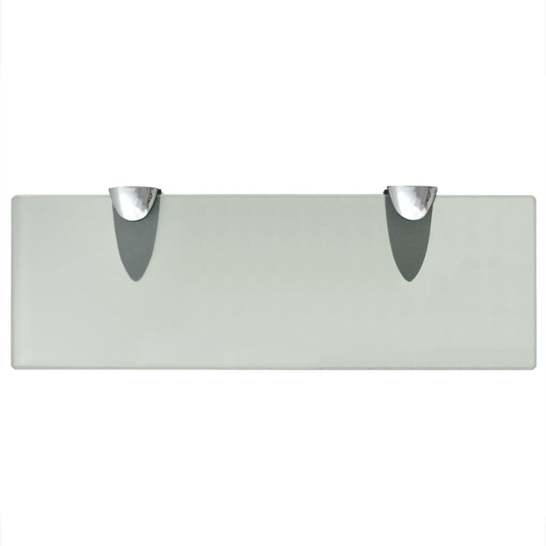 Schappen zwevend 2 st 30x10 cm 8 mm glas MeubelReus