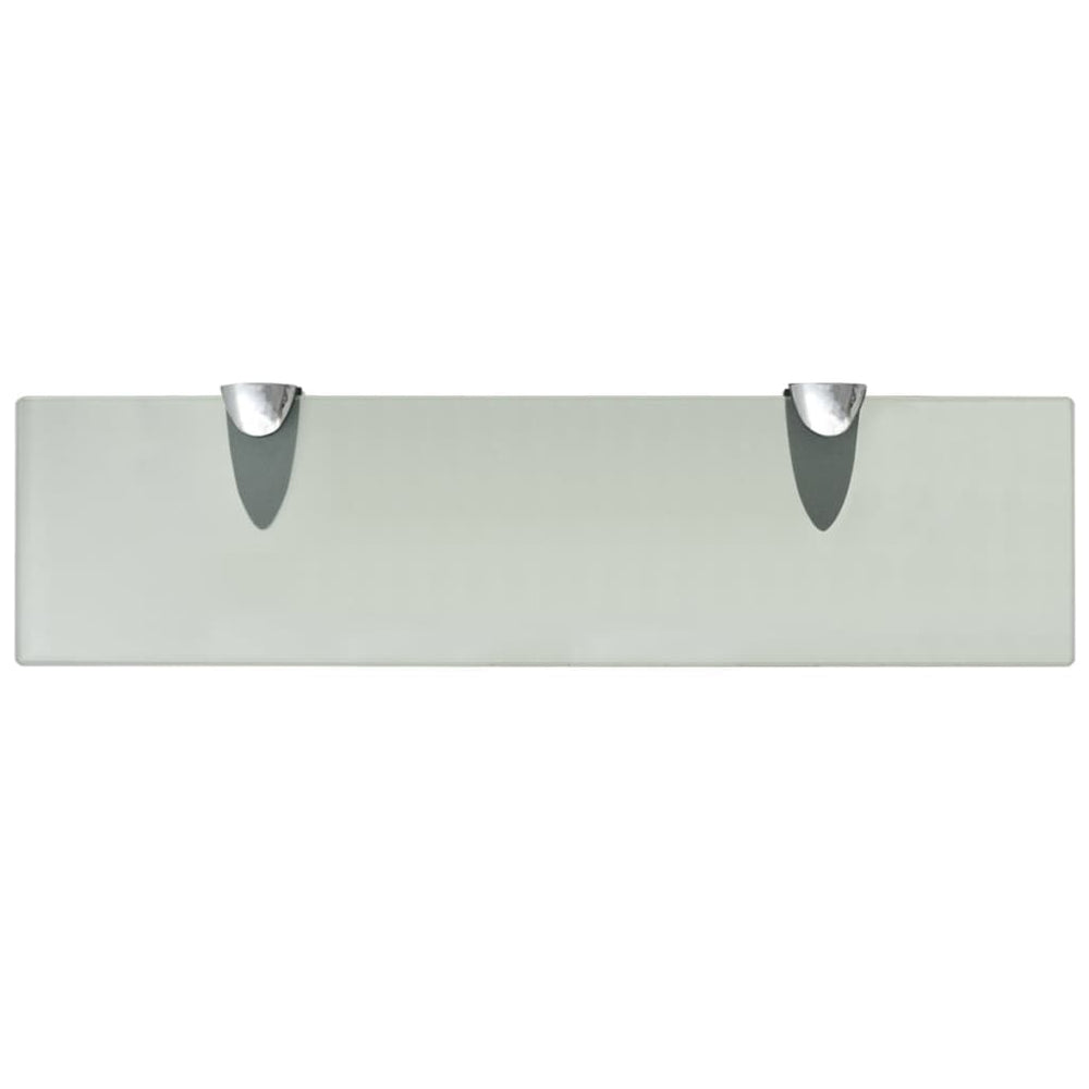 Schappen zwevend 2 st 40x10 cm 8 mm glas MeubelReus