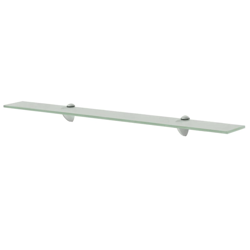 Schappen zwevend 2 st 80x10 cm 8 mm glas MeubelReus