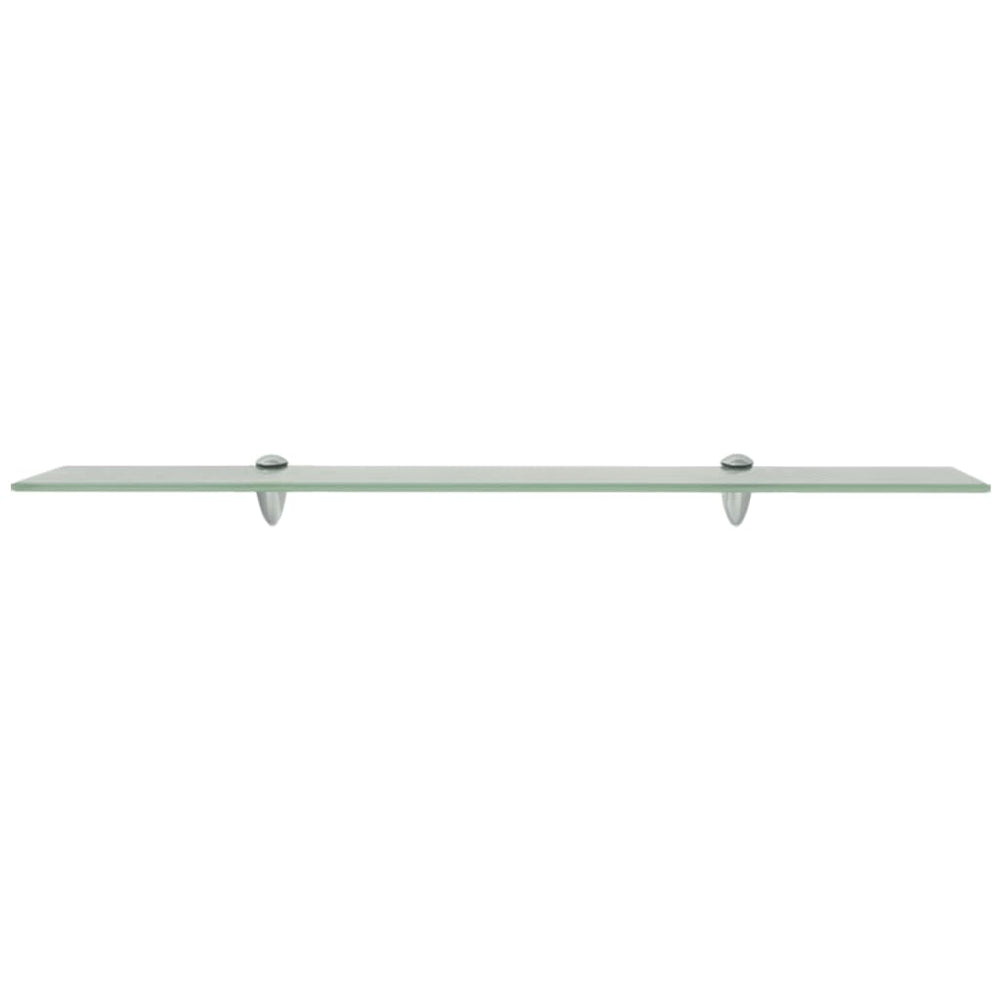 Schappen zwevend 2 st 80x10 cm 8 mm glas MeubelReus