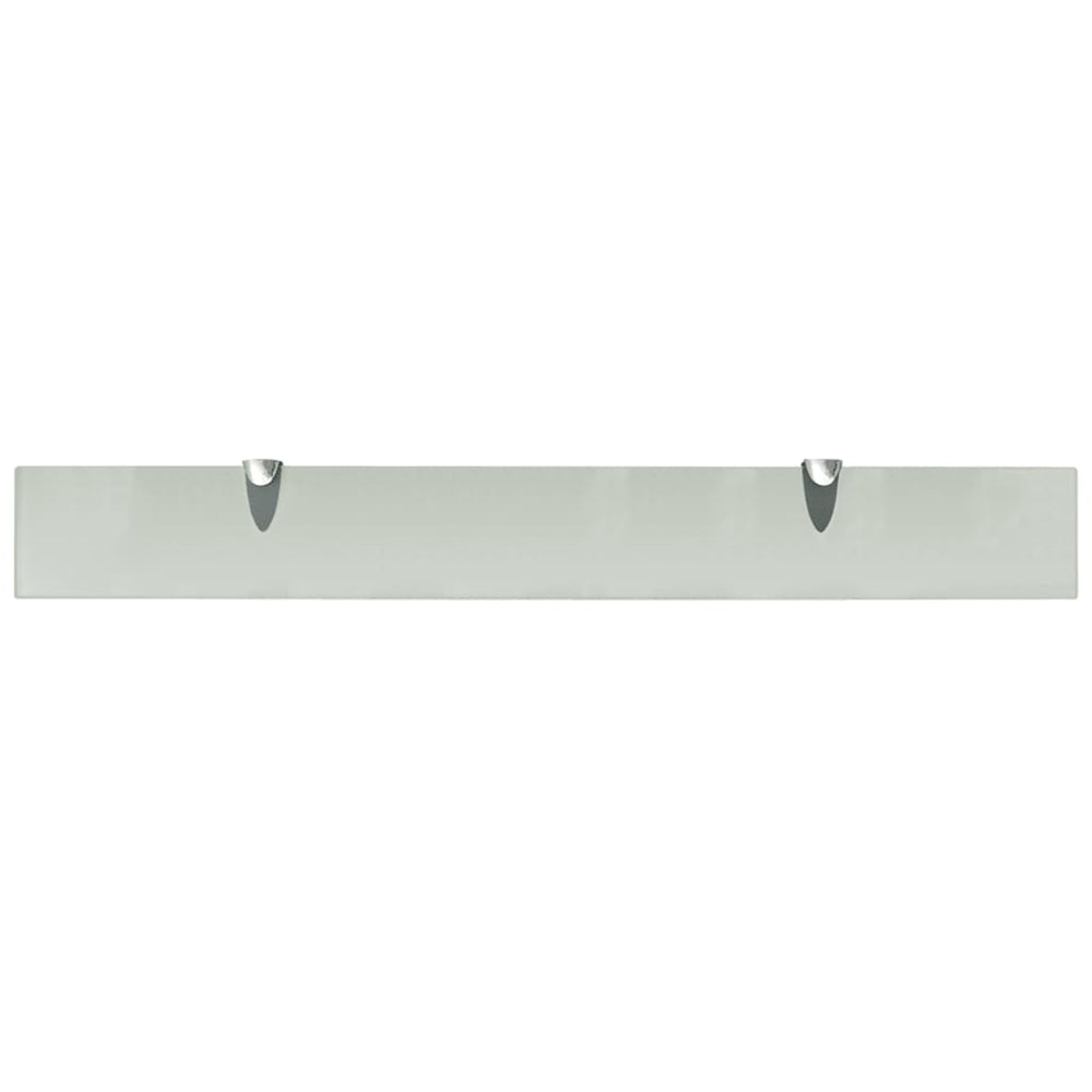 Schappen zwevend 2 st 80x10 cm 8 mm glas MeubelReus