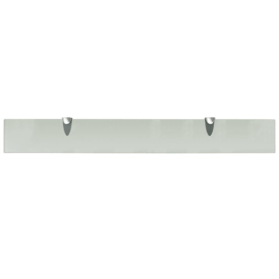 Schappen zwevend 2 st 80x10 cm 8 mm glas MeubelReus