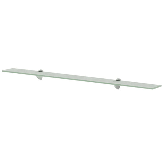 Schappen zwevend 2 st 100x10 cm 8 mm glas MeubelReus