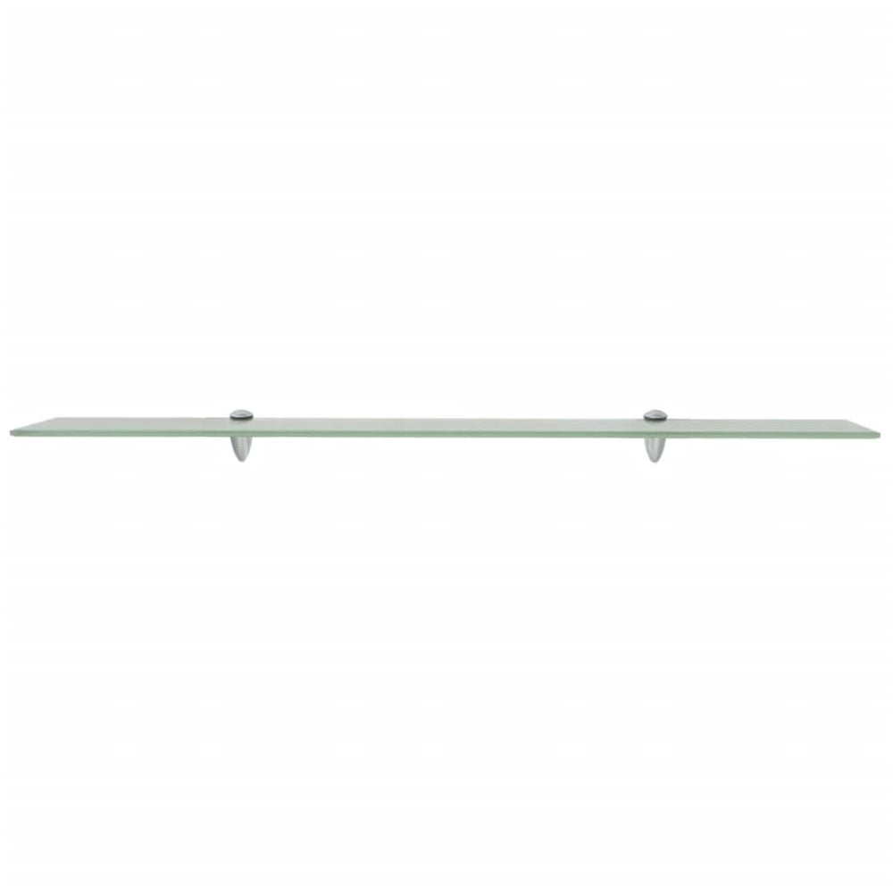 Schappen zwevend 2 st 100x10 cm 8 mm glas MeubelReus