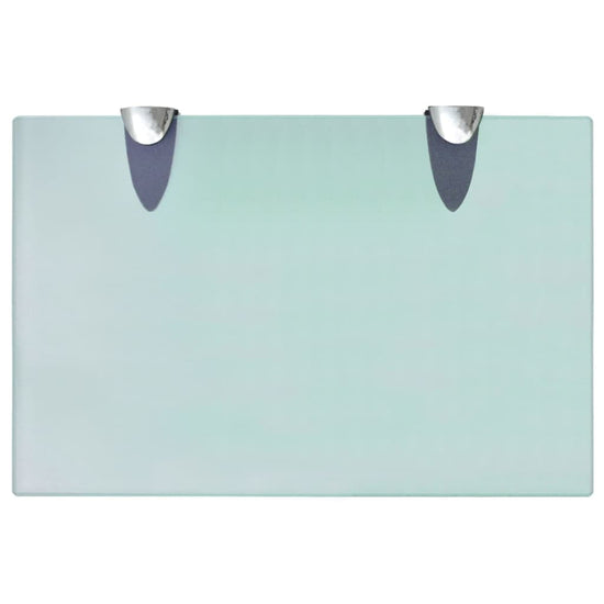 Schappen zwevend 2 st 30x20 cm 8 mm glas MeubelReus