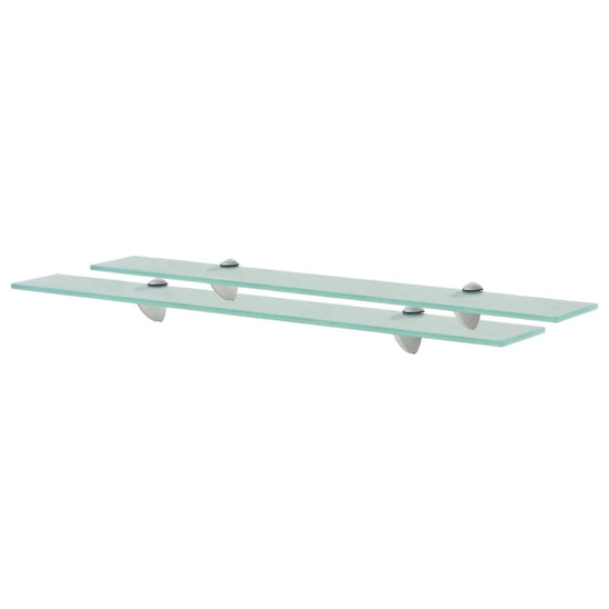 Schappen zwevend 2 st 70x20 cm 8 mm glas MeubelReus