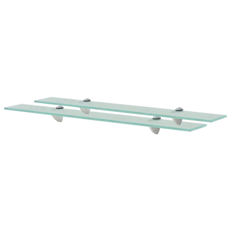 Schappen zwevend 2 st 70x20 cm 8 mm glas MeubelReus