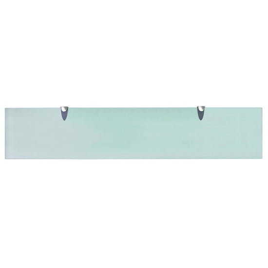 Schappen zwevend 2 st 100x20 cm 8 mm glas MeubelReus