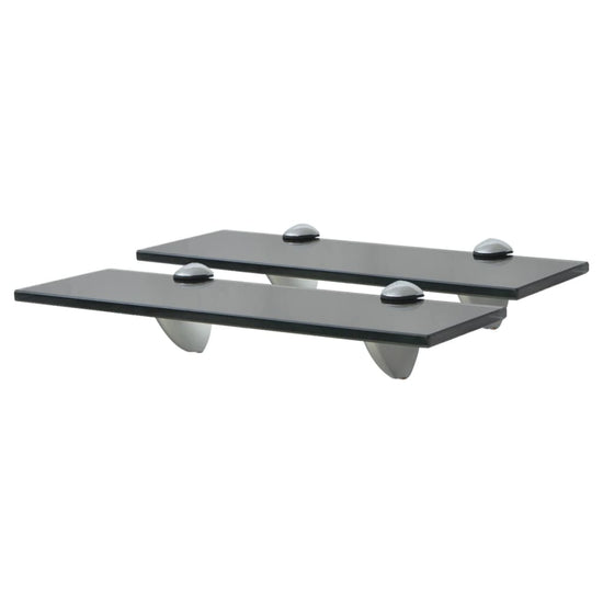 Schappen zwevend 2 st 30x20 cm 8 mm glas MeubelReus