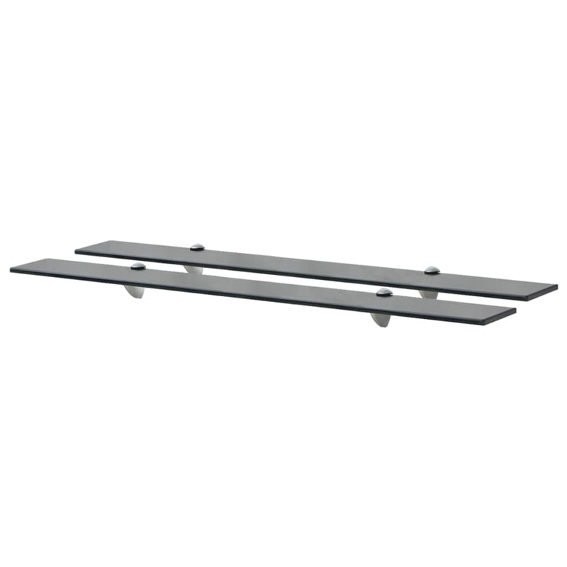 Schappen zwevend 2 st 90x20 cm 8 mm glas MeubelReus