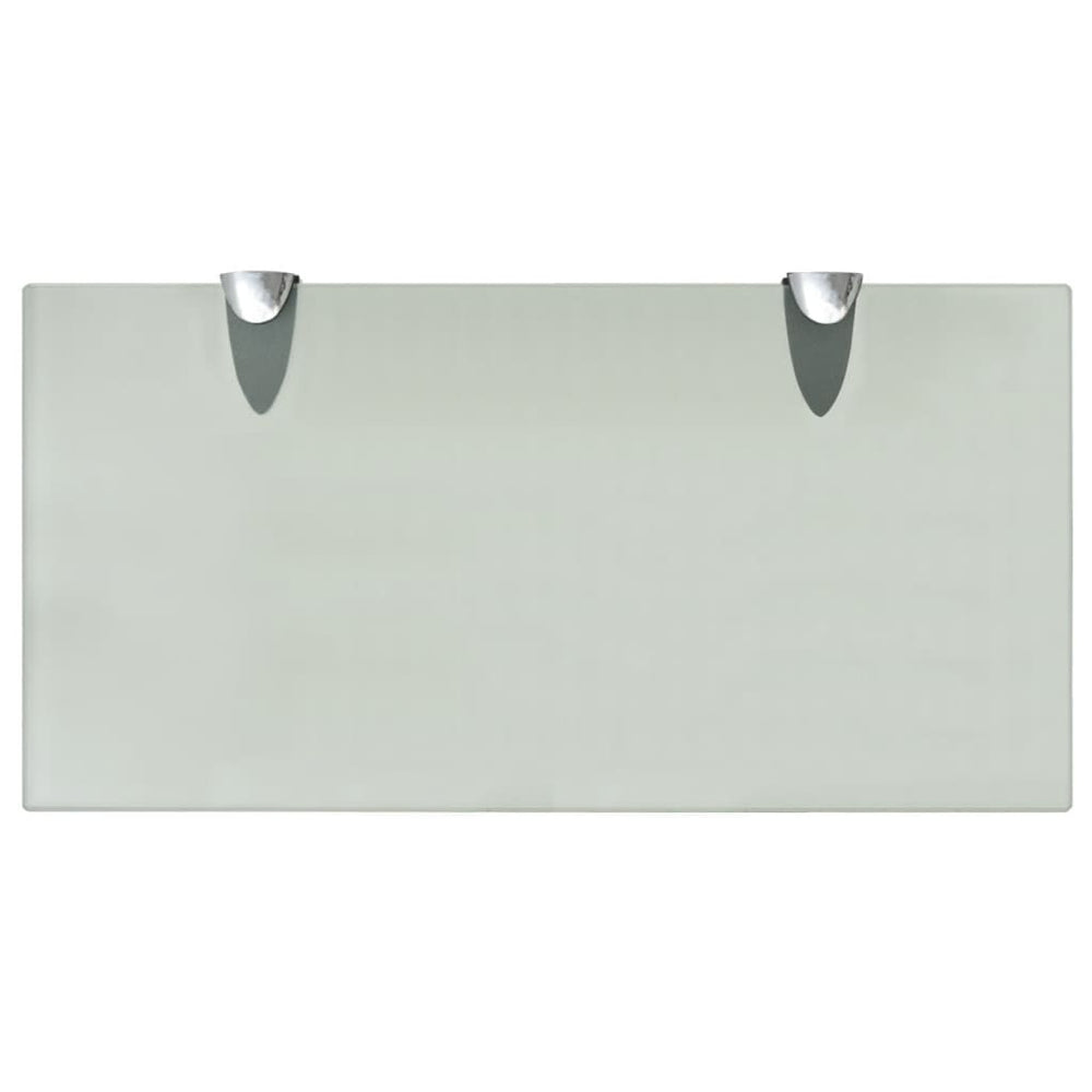 Schappen zwevend 2 st 40x20 cm 8 mm glas MeubelReus
