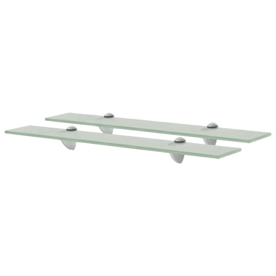Schappen zwevend 2 st 60x20 cm 8 mm glas MeubelReus