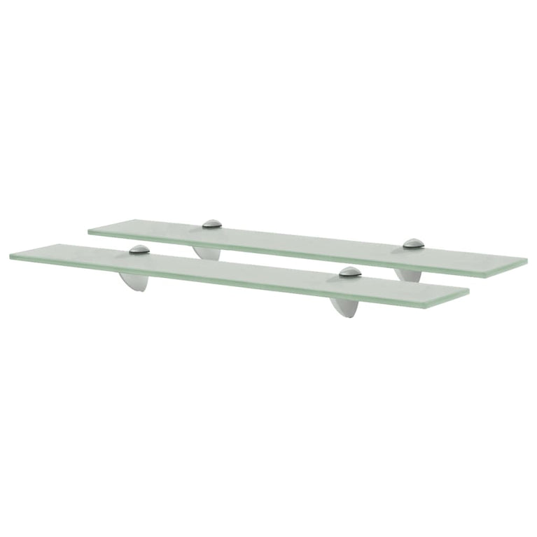 Schappen zwevend 2 st 60x20 cm 8 mm glas MeubelReus
