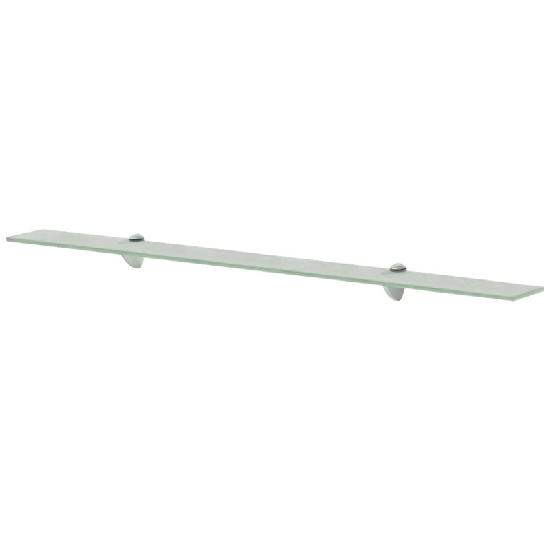 Schappen zwevend 2 st 100x20 cm 8 mm glas MeubelReus