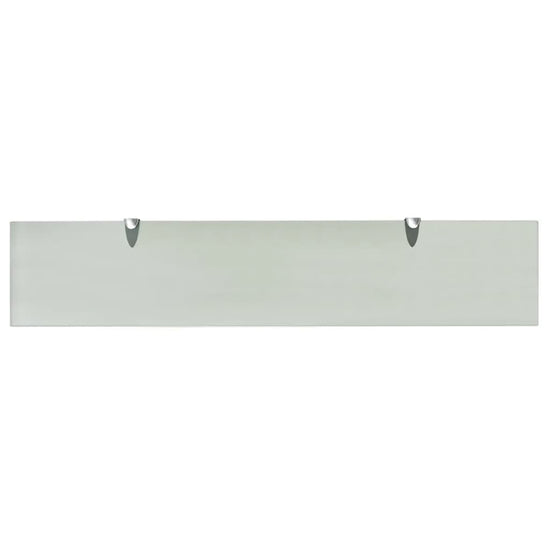 Schappen zwevend 2 st 100x20 cm 8 mm glas MeubelReus