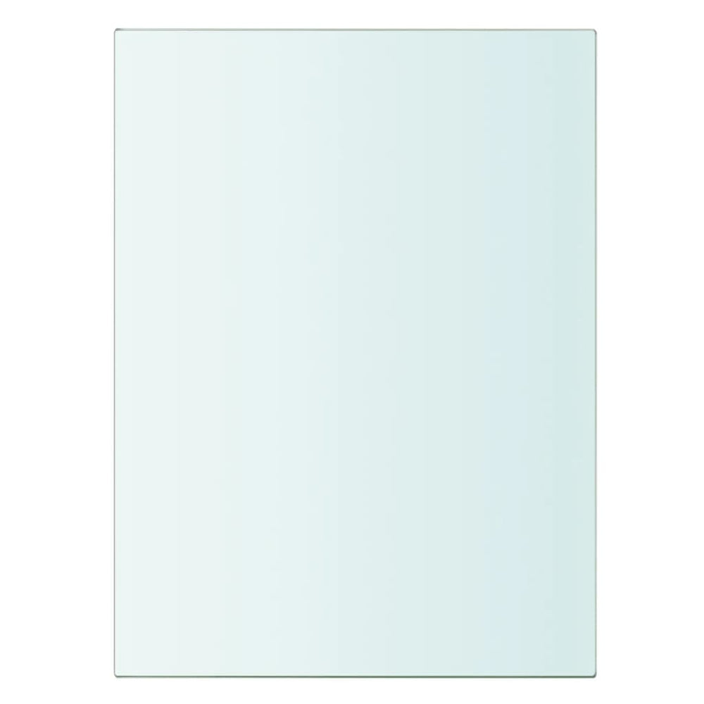 Schappen 2 st 20x15 cm glas transparant MeubelReus