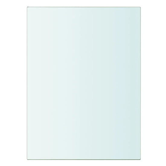Schappen 2 st 20x15 cm glas transparant MeubelReus